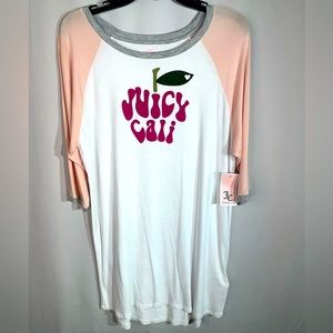 Women’s Juicy Couture Night Shirt Size M.     0335